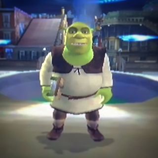 Picture of Shrek in Tony Hawk Underground 2.